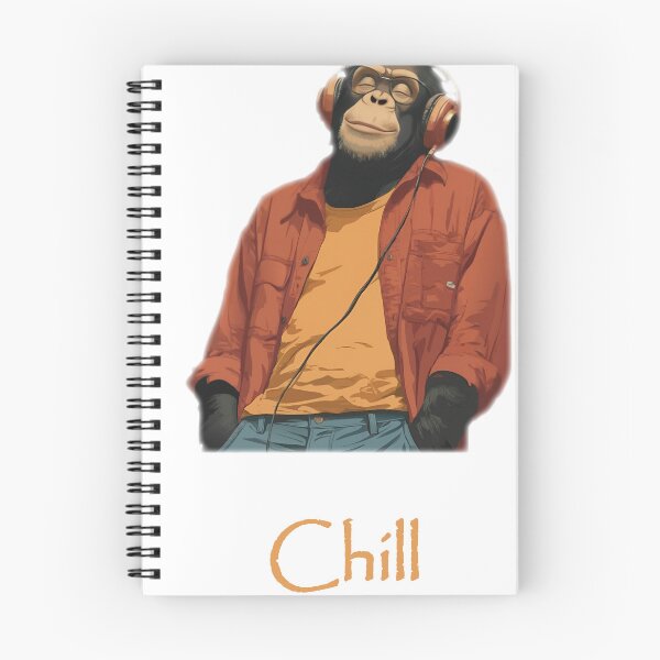 Item preview, Chill Monkey Listening To Music designed and sold by RDesignFactory.