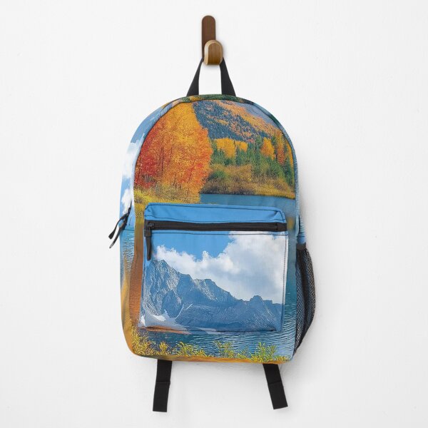 Item preview, Northern Lights Mountain Nature Landscape designed and sold by colbungcolbung.