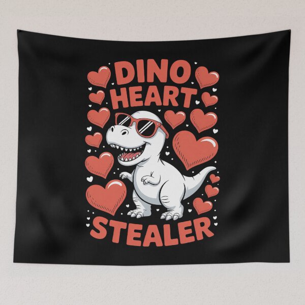 Item preview, Dinosaur Valentines Day Love Trex Boys Kids Toddler Dino designed and sold by EllenJast.