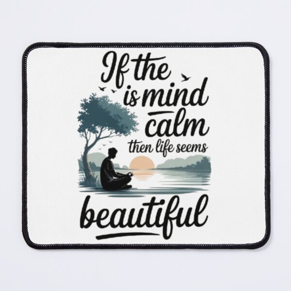 Item preview, Serene Sunset Meditation Art designed and sold by Vikkokansana.