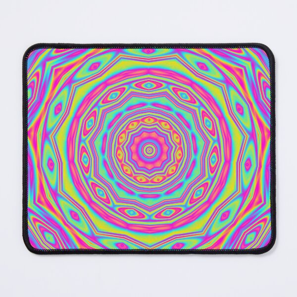 Item preview, Pansexual Flag Colors Geometric Mandala designed and sold by GeoGoose.
