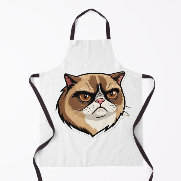 Item preview, Funny Grumpy Cat Cartoon  designed and sold by RELAX STATION.