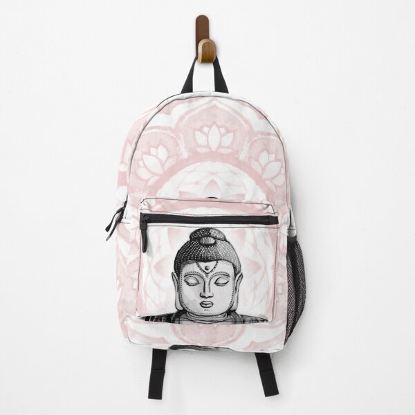 Item preview, Buddha Padma Watercolor - Snow Coal Rose designed and sold by Irene Estelle.