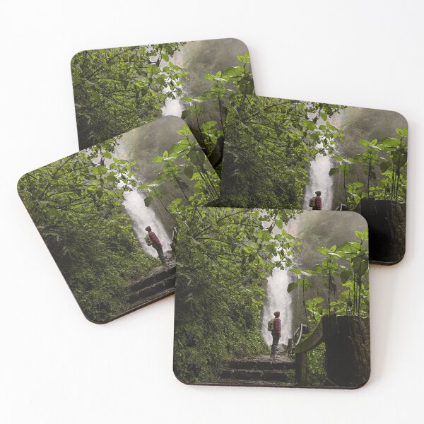 Item preview, Forest Path Autumn Nature Landscape designed and sold by colbungcolbung.