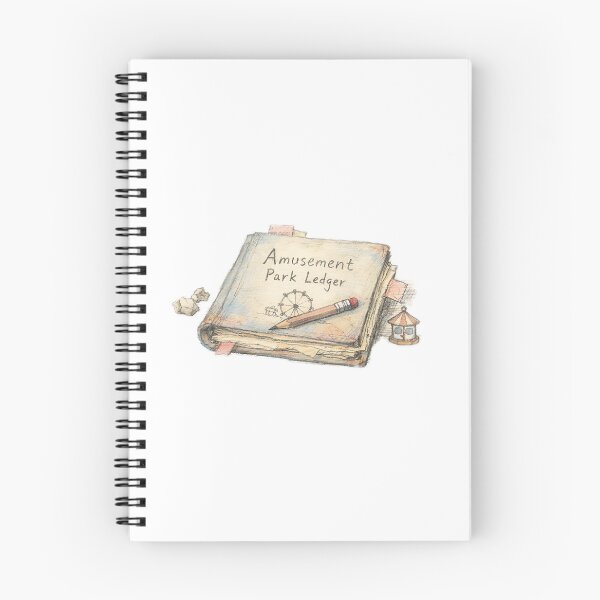 Item preview, ABANDONED CARNIVAL LEDGER designed and sold by LIS AND MELIVERSO.