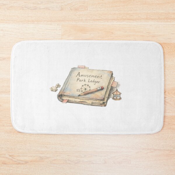 Item preview, ABANDONED CARNIVAL LEDGER designed and sold by LIS AND MELIVERSO.