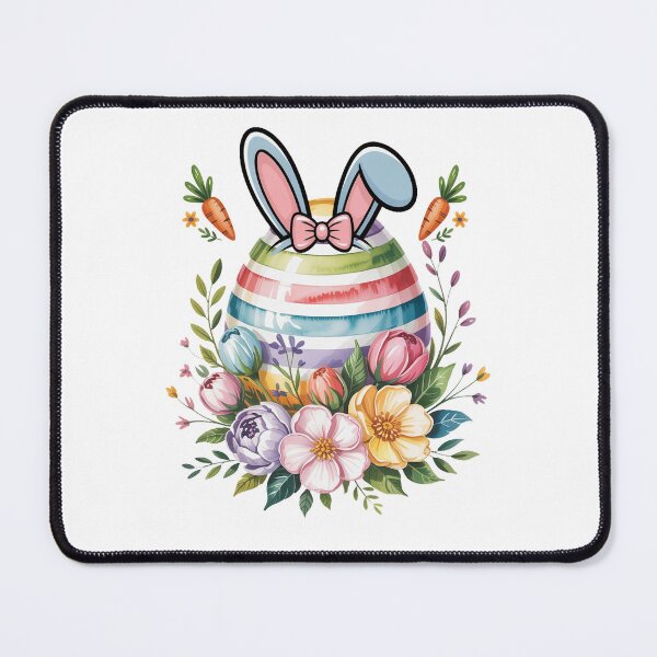 Item preview, Pastel Floral Easter Egg Holiday Graphic designed and sold by QuiteOrbit.