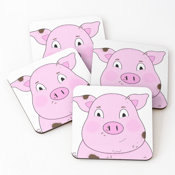 Item preview, Muddy Pig Sticker designed and sold by KozysCreations.