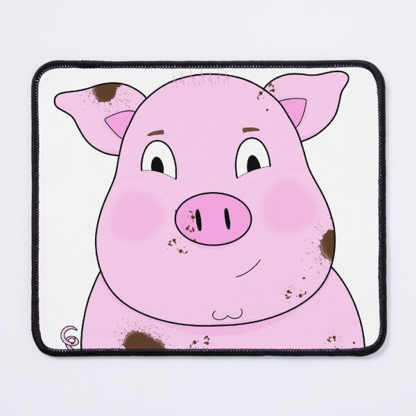 Item preview, Muddy Pig Sticker designed and sold by KozysCreations.