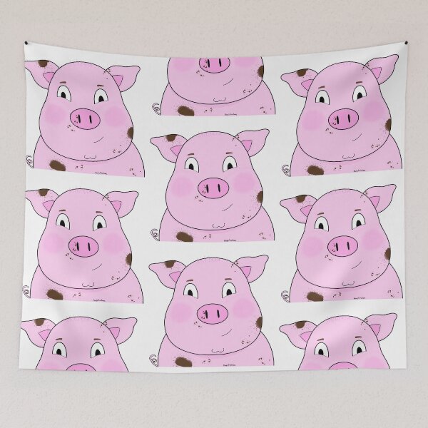 Item preview, Muddy Pig Sticker designed and sold by KozysCreations.