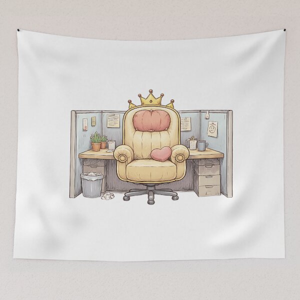 Item preview, EMPTY CUBICLE THRONE designed and sold by LIS AND MELIVERSO.