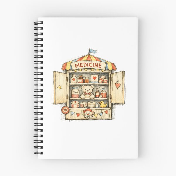 Item preview, CARNIVAL MEDICINE CABINET designed and sold by LIS AND MELIVERSO.