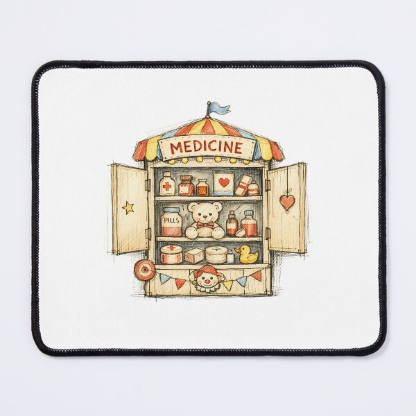 Item preview, CARNIVAL MEDICINE CABINET designed and sold by LIS AND MELIVERSO.