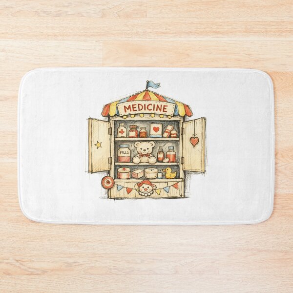 Item preview, CARNIVAL MEDICINE CABINET designed and sold by LIS AND MELIVERSO.