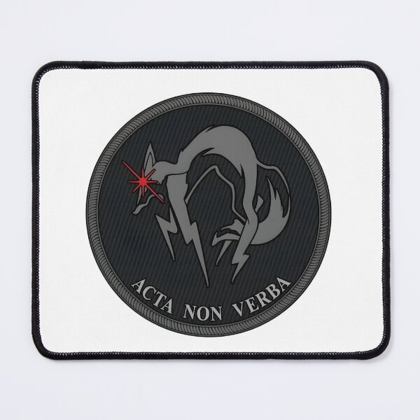 Item preview, Acta Non Verba Fox Military Morale Patch designed and sold by CharlieDesings.