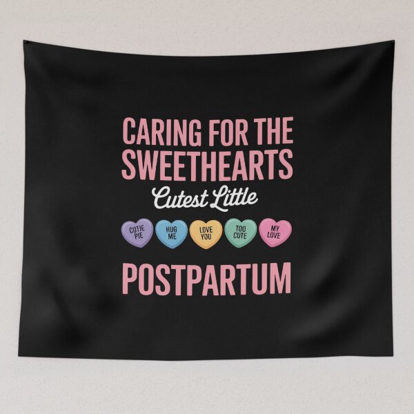 Item preview, Postpartum Nurse Hearts Candy Valentine's Day Mother Baby designed and sold by IdunayaStore.