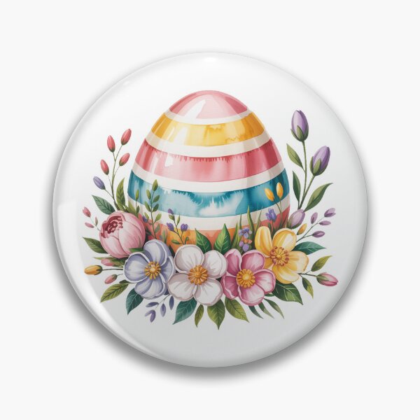 Item preview, Spring Flowers Easter Egg designed and sold by QuiteOrbit.