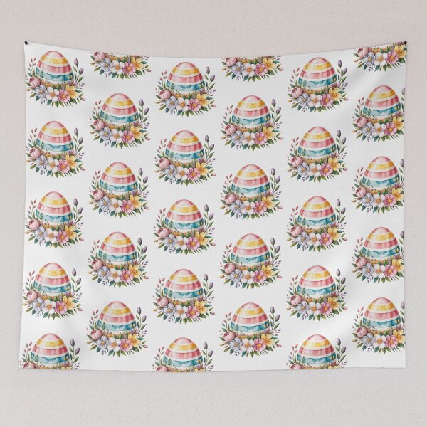 Item preview, Spring Flowers Easter Egg designed and sold by QuiteOrbit.