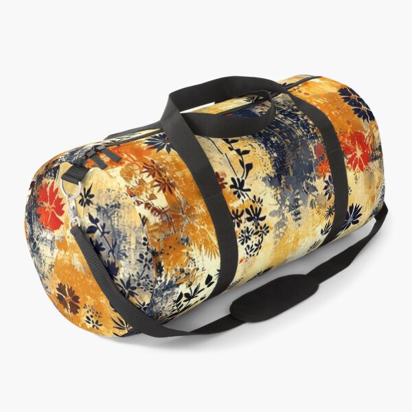Item preview, Boho Flowers Warm Earth Tones And Red Abstract  designed and sold by DEC02.