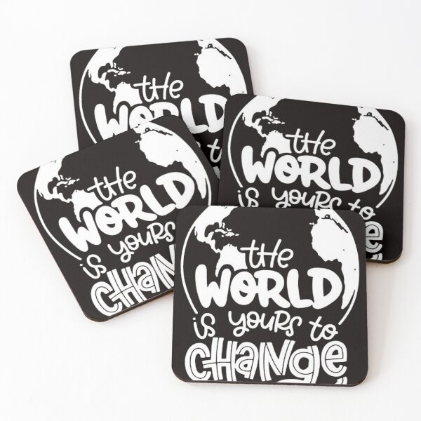 Item preview, The World Is Yours To Change designed and sold by Akitheshiba.