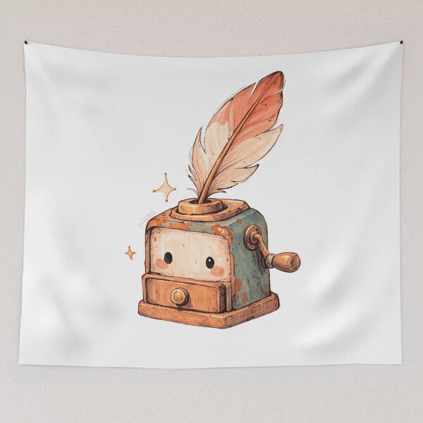 Item preview, Rusted Quill Sharpener designed and sold by LIS AND MELIVERSO.