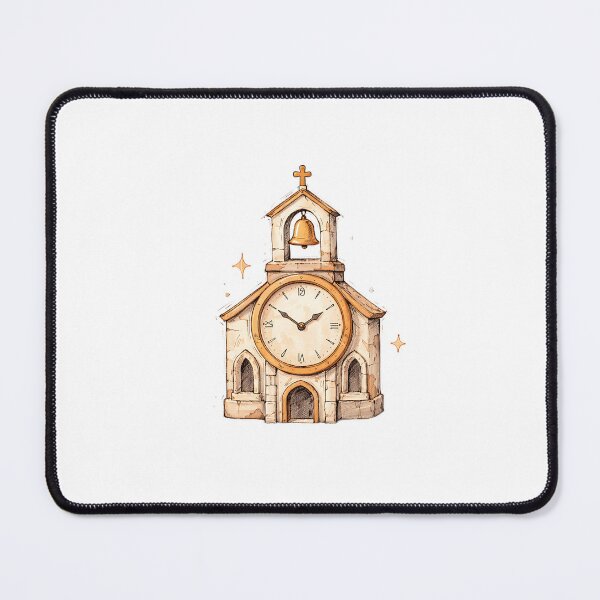 Item preview, MONASTERY TIME CLOCK designed and sold by LIS AND MELIVERSO.
