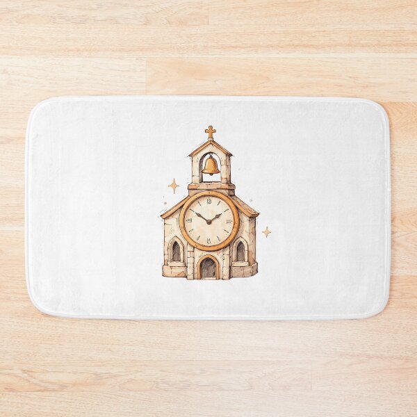 Item preview, MONASTERY TIME CLOCK designed and sold by LIS AND MELIVERSO.