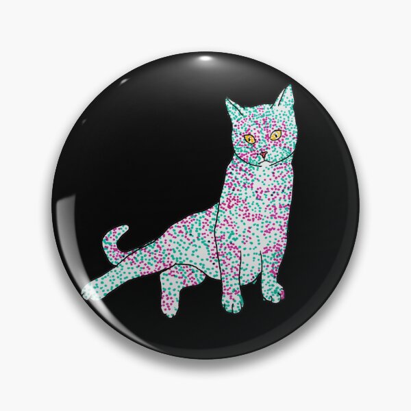 Item preview, Dippin Dots Cat: Colorful Sprinkle Cat Illustration designed and sold by LucilleErebus.