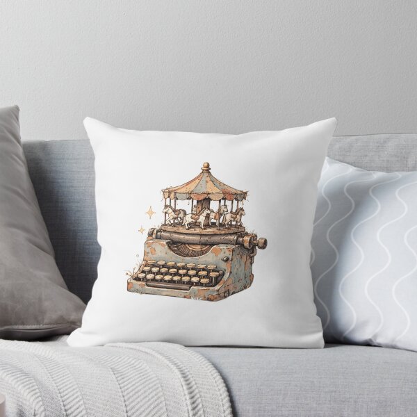 Item preview, ABANDONED CAROUSEL TYPEWRITER designed and sold by LIS AND MELIVERSO.