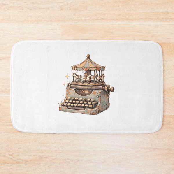 Item preview, ABANDONED CAROUSEL TYPEWRITER designed and sold by LIS AND MELIVERSO.