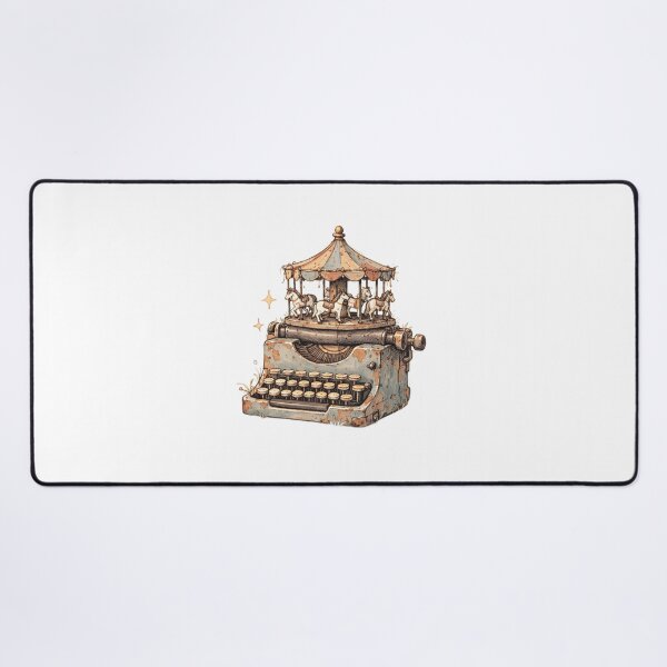 Item preview, ABANDONED CAROUSEL TYPEWRITER designed and sold by LIS AND MELIVERSO.