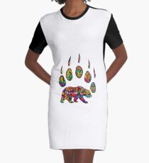 Grizzly Path Graphic T-Shirt Dress