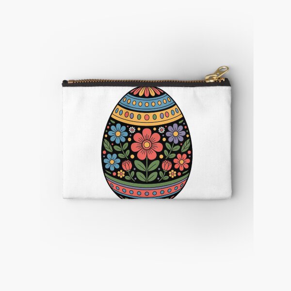 Item preview, Colorful Floral Easter Egg Spring designed and sold by QuiteOrbit.