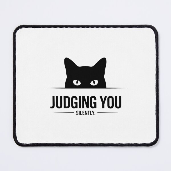 Item preview, Cat Judging You Silently designed and sold by IdunayaStore.