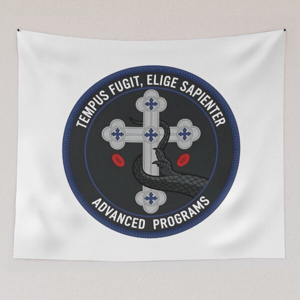 Item preview, Tempus Fugit Advanced Programs Gothic Emblem designed and sold by CharlieDesings.
