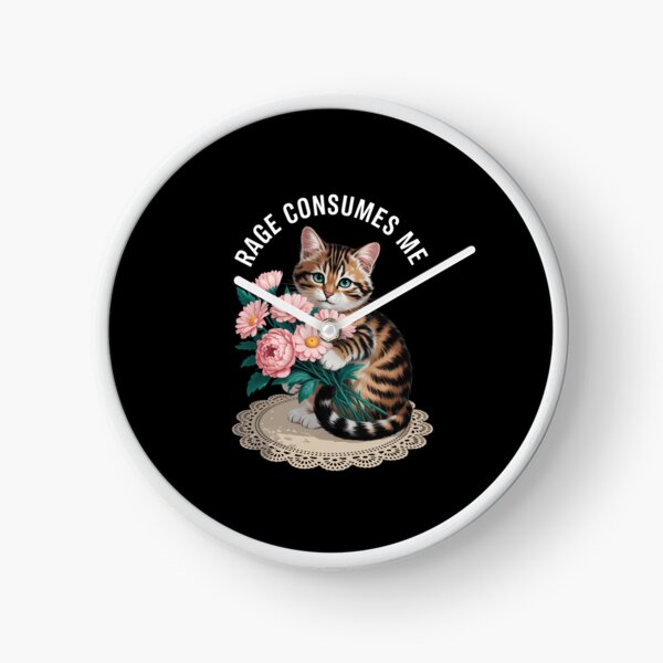 Item preview, Cat Rage Consumes Me designed and sold by IdunayaStore.
