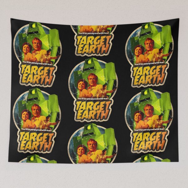 Item preview, Target Earth (1954) designed and sold by UjwalJK.