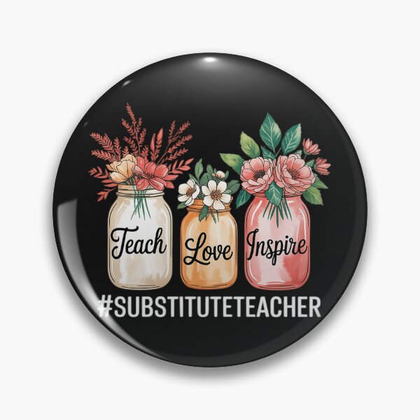 Item preview,  Love Inspire Teach Jar Back To School Substitute Teacher designed and sold by ShaneKeenum0.