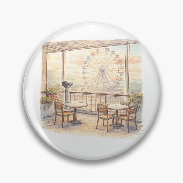 Item preview, FERRIS WHEEL OBSERVATION DESK designed and sold by LIS AND MELIVERSO.