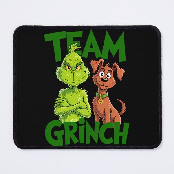 Item preview, Team Grinch With Max Dog Christmas Funny Holiday designed and sold by UjwalJK.