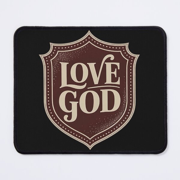 Item preview, Love God Believer Religious Devoted Faith Faithful Religion designed and sold by ShaneKeenum0.