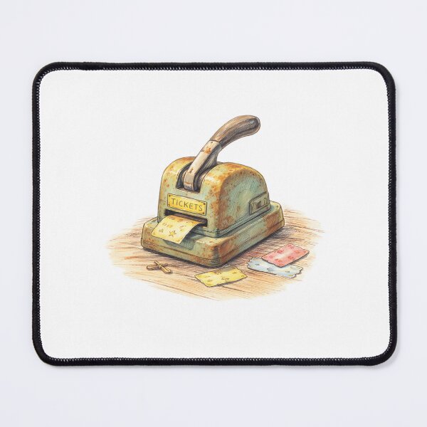 Item preview, Rusted Ticket Puncher designed and sold by LIS AND MELIVERSO.