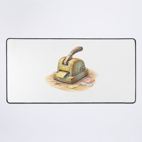 Item preview, Rusted Ticket Puncher designed and sold by LIS AND MELIVERSO.
