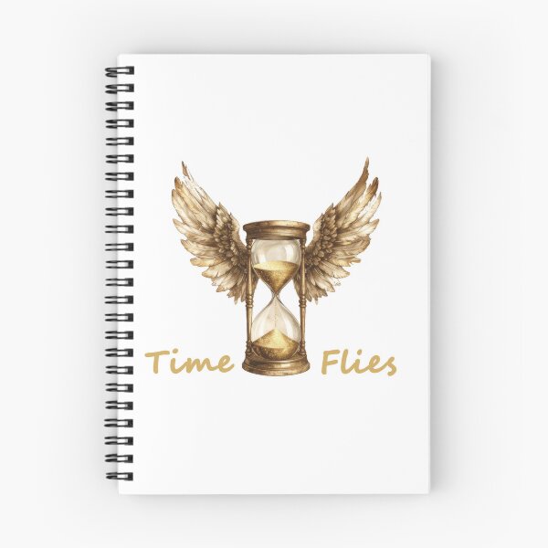 Item preview, Time Flies Winged Hourglass Design designed and sold by RDesignFactory.