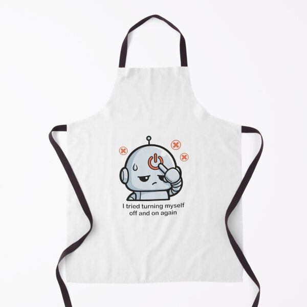 Item preview, sad robot designed and sold by doodlesandsip.