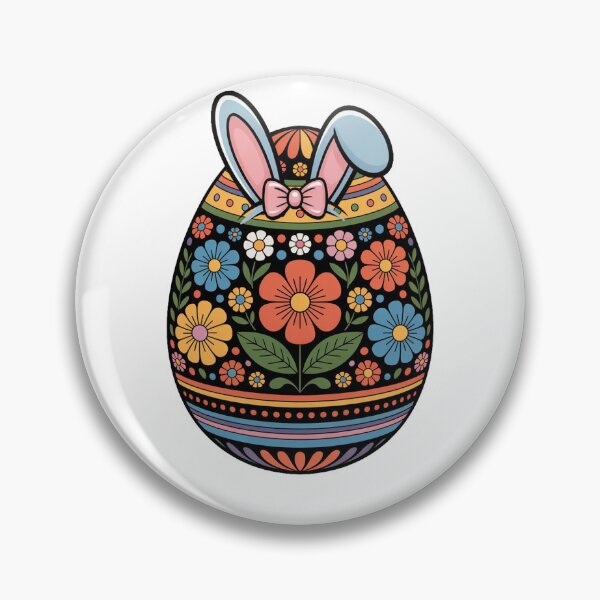 Item preview, Bright Decorative Easter Egg Flower Art designed and sold by QuiteOrbit.