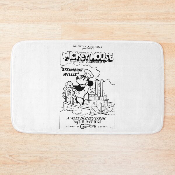 Item preview, Steamboat Willie (Black) designed and sold by UjwalJK.