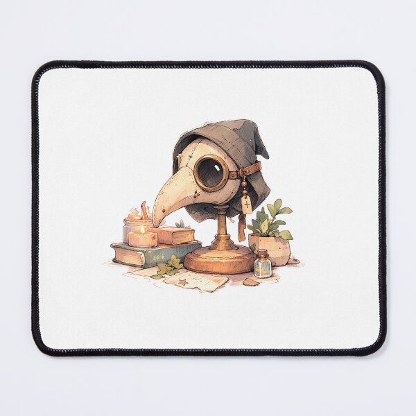 Item preview, Plague Mask Desk Ornament designed and sold by LIS AND MELIVERSO.