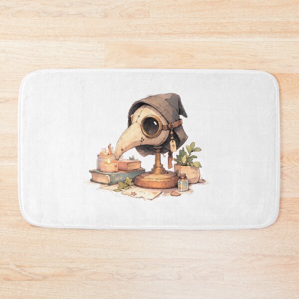 Item preview, Plague Mask Desk Ornament designed and sold by LIS AND MELIVERSO.