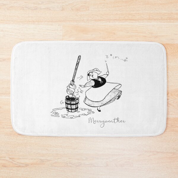 Item preview, Copy of Merryweather · Black and White Illustration · Classic Fairy · Vintage Animation Art Print - Calligraphy designed and sold by Atropa Parcae.